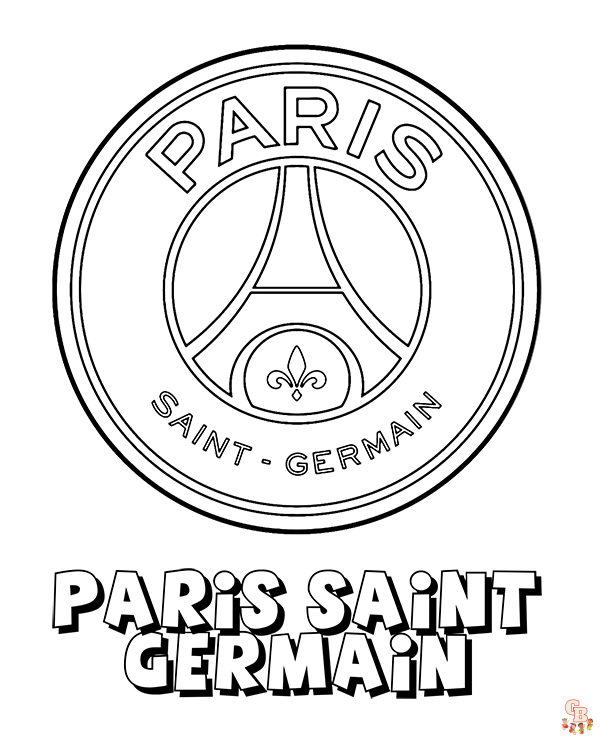 Coloriage PSG