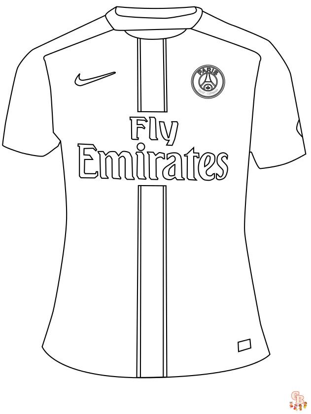 Coloriage PSG