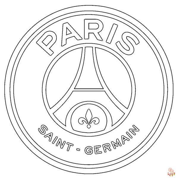 Coloriage PSG