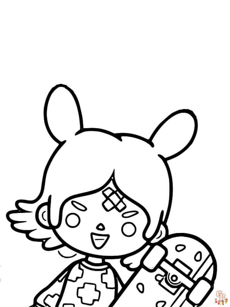 Coloriage Toca Boca