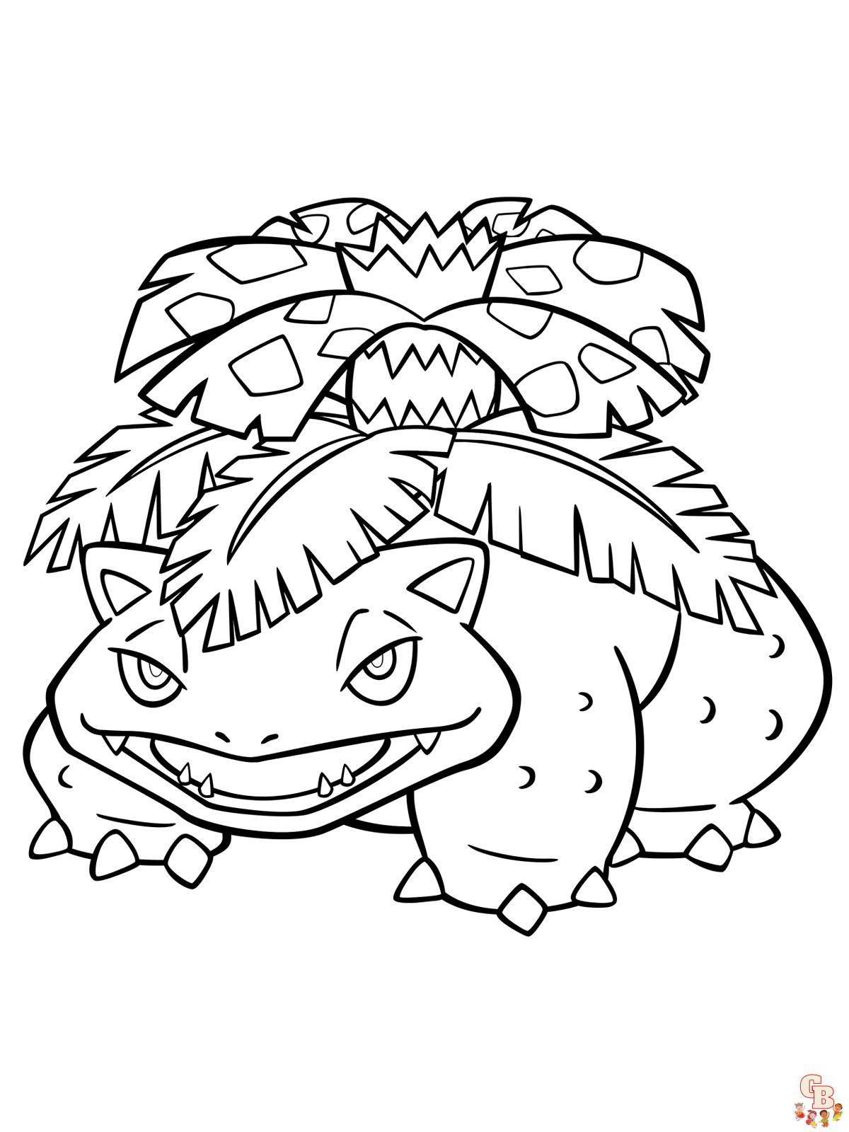 Coloriage Venusaur