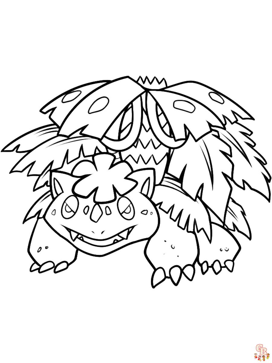 Coloriage Venusaur