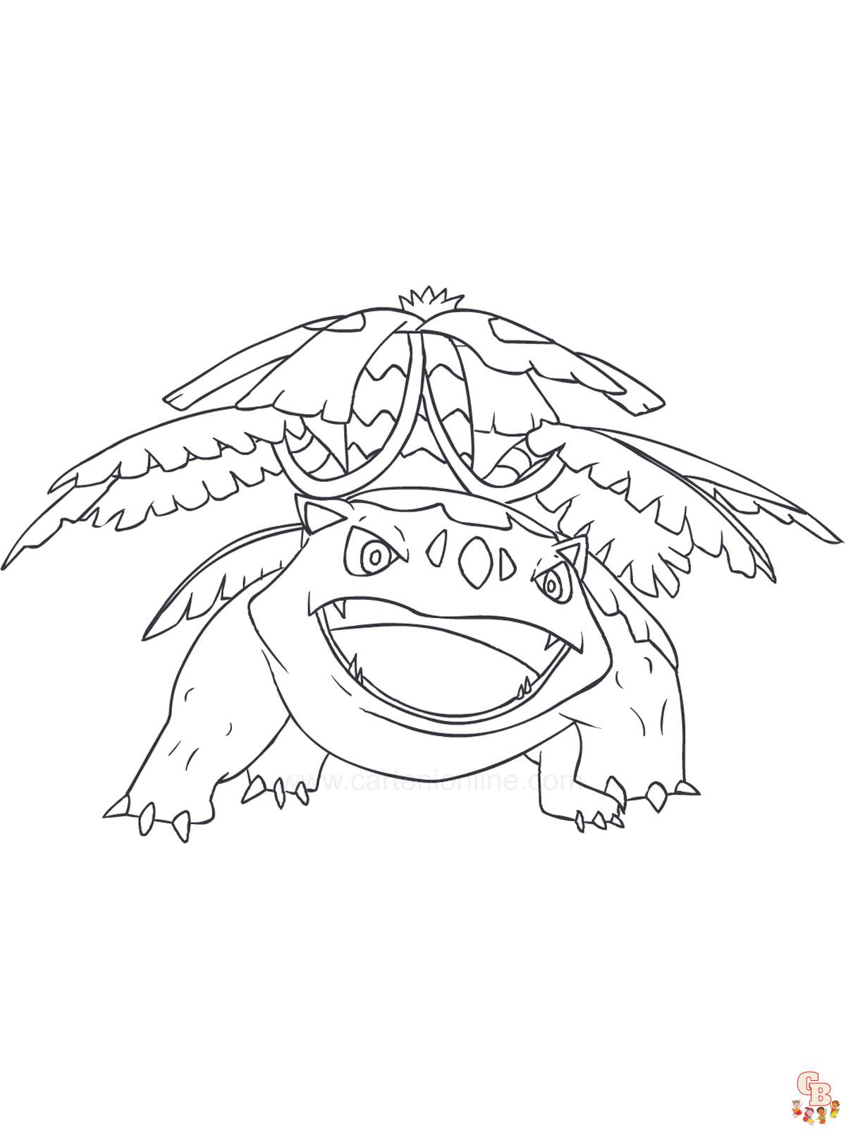 Coloriage Venusaur