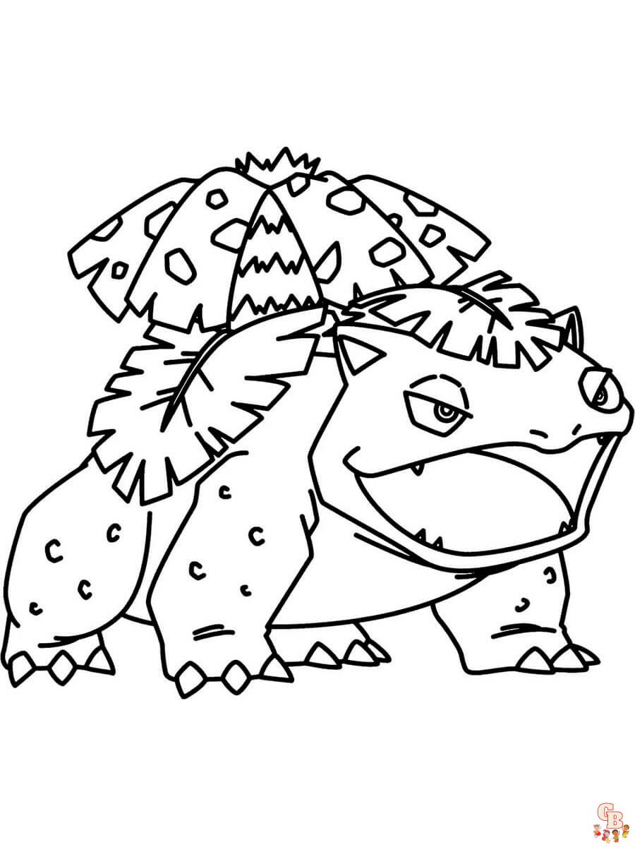 Coloriage Venusaur