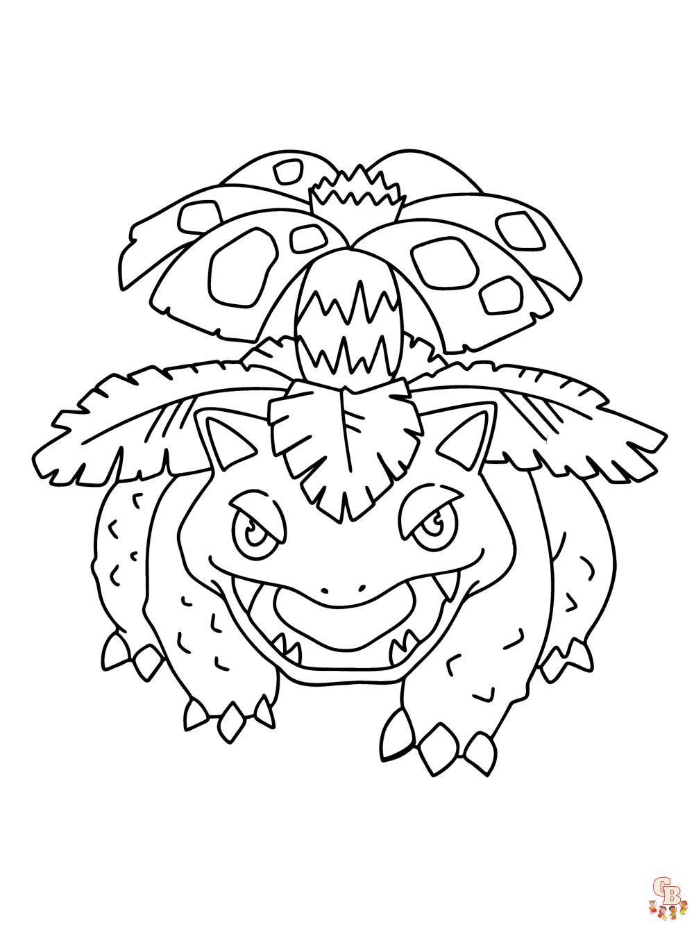 Coloriage Venusaur