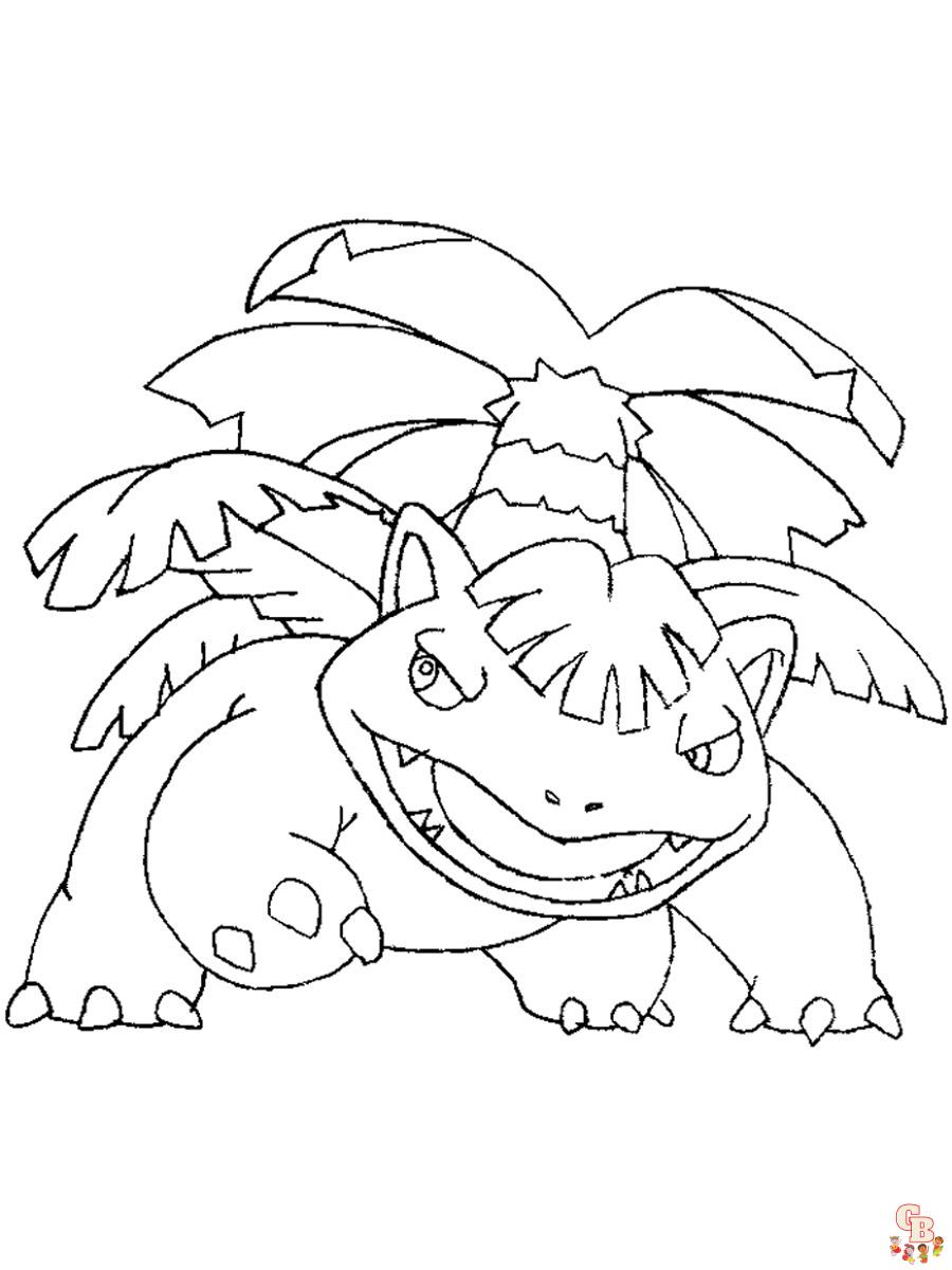 Coloriage Venusaur