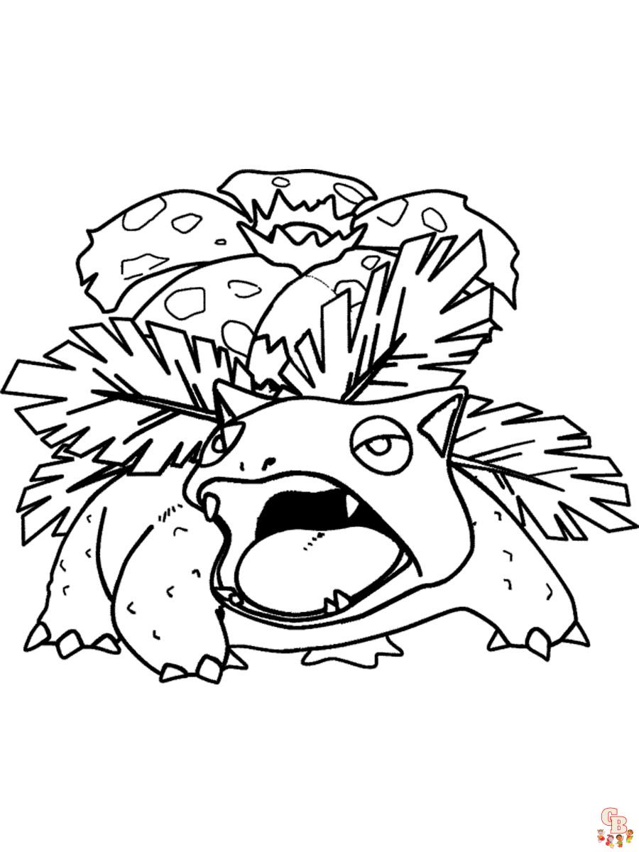 Coloriage Venusaur