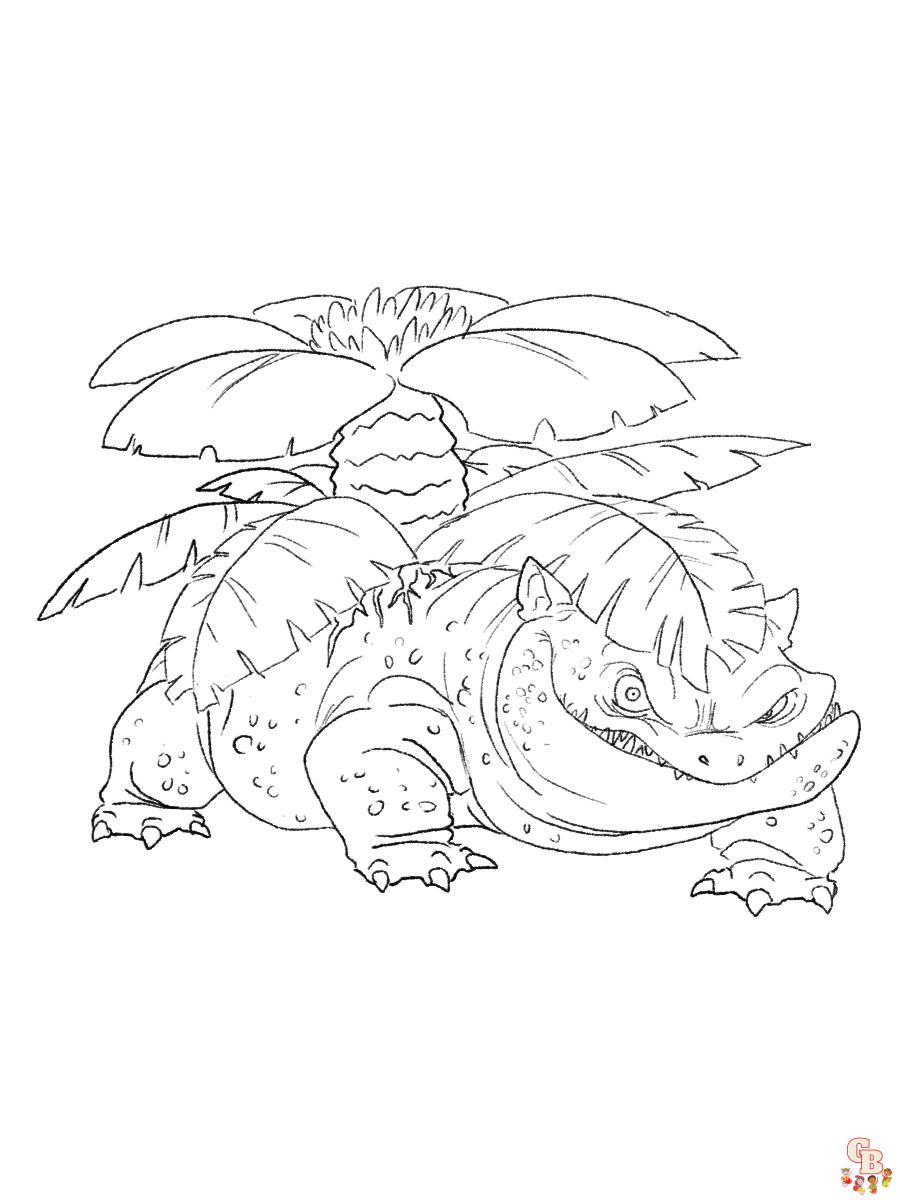 Coloriage Venusaur