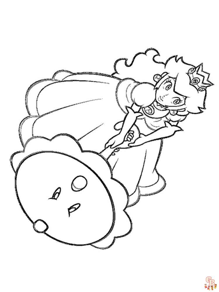 coloriage Peach