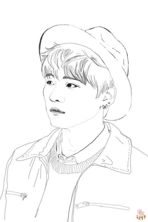 Coloriage BTS