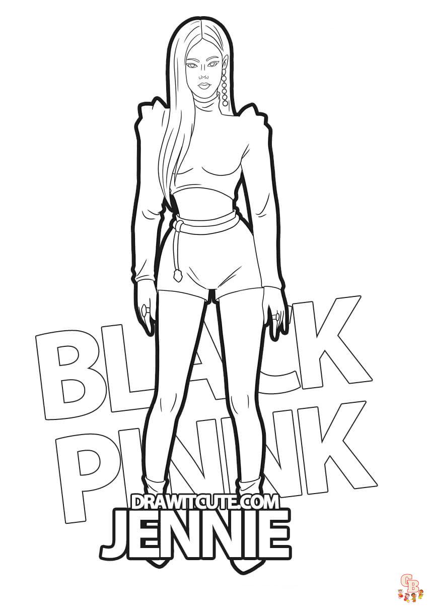 Coloriage Blackpink