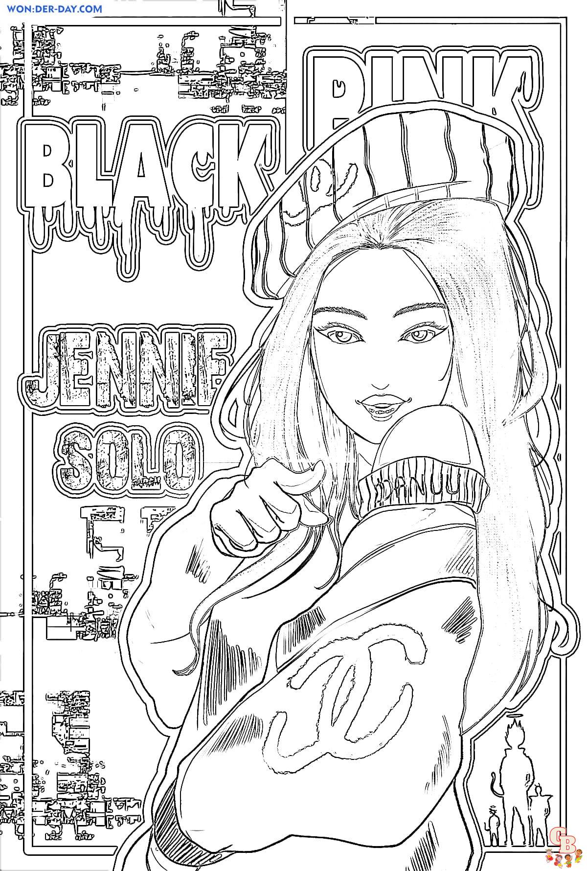 Coloriage Blackpink