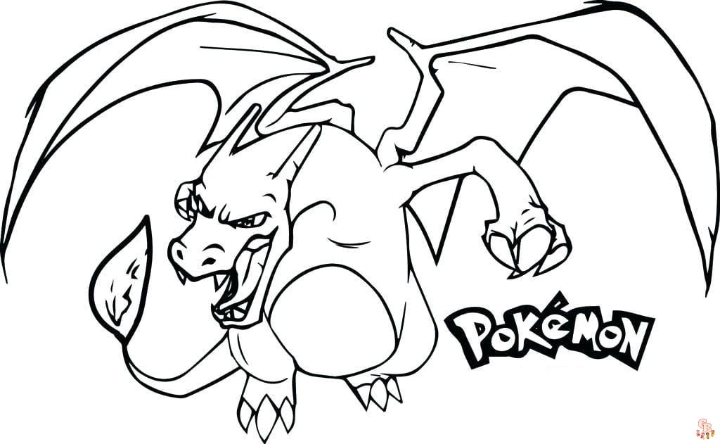 Coloriage Charizard