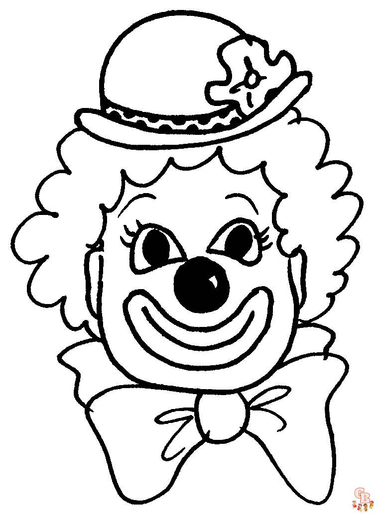 Coloriage Clown