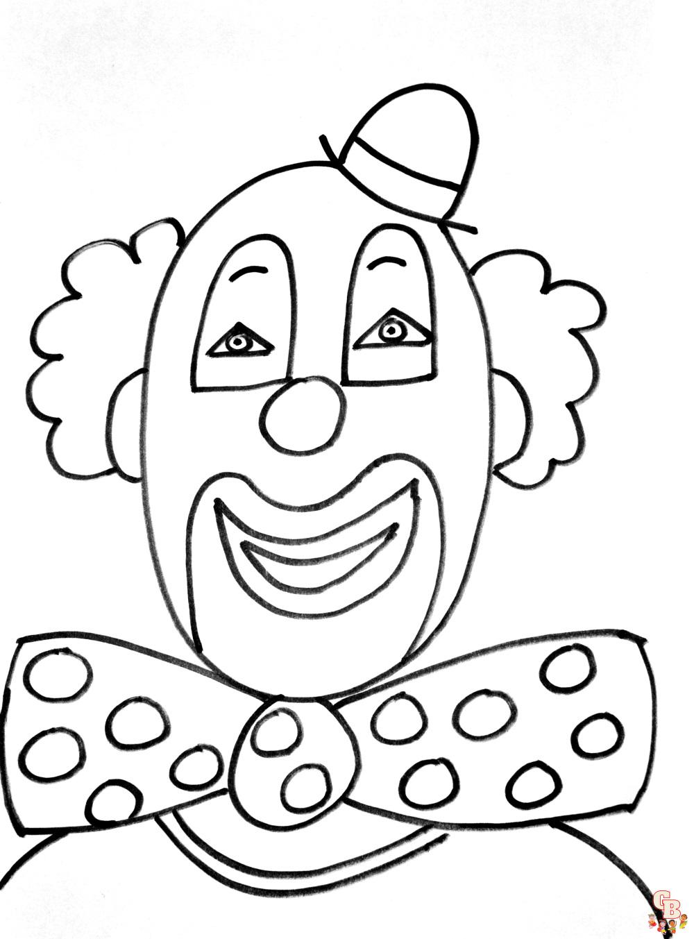 Coloriage Clown