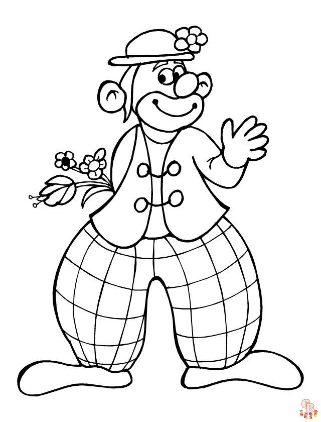 Coloriage Clown