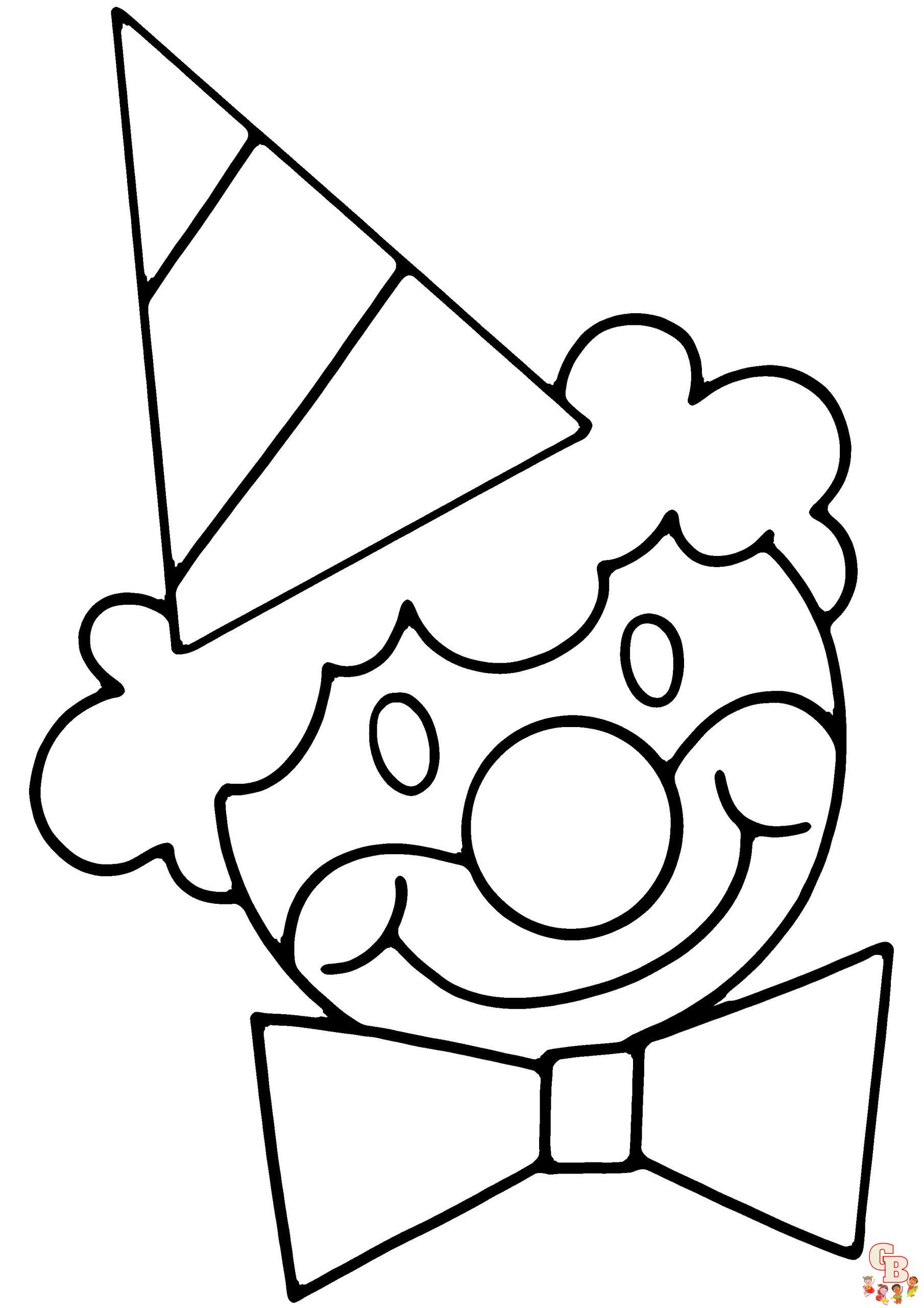 Coloriage Clown