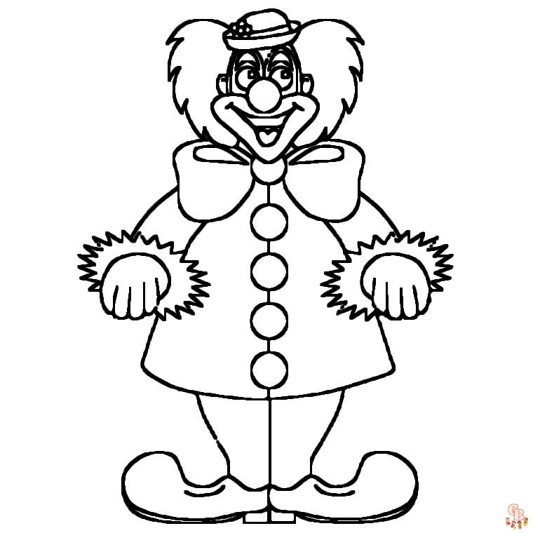 Coloriage Clown