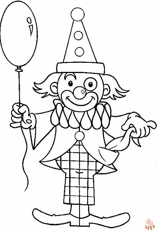 Coloriage Clown