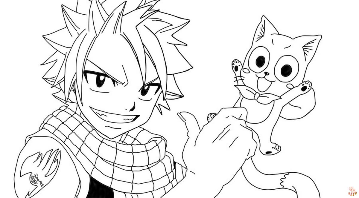 Coloriage Fairy Tail