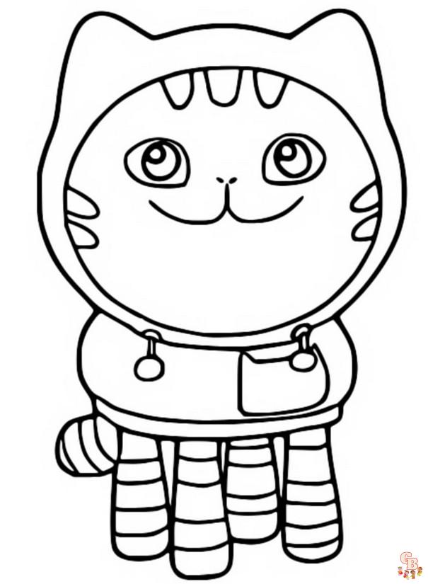 Coloriage Gabby Chat