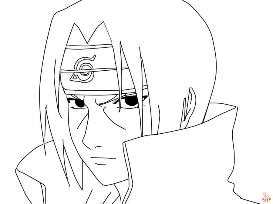 Coloriage Itachi