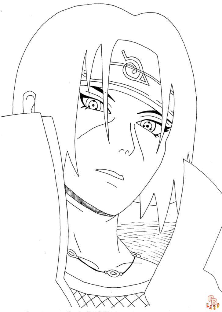 Coloriage Itachi