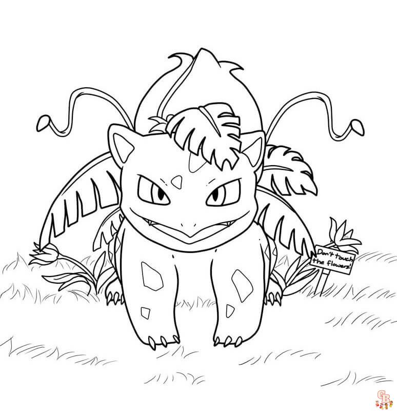 Coloriage Ivysaur