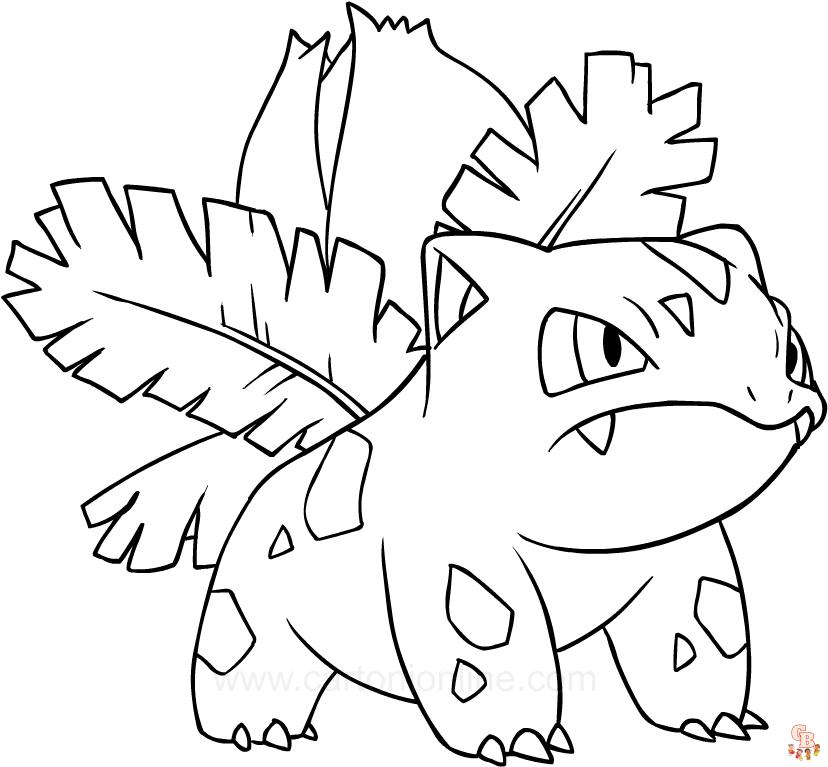 Coloriage Ivysaur