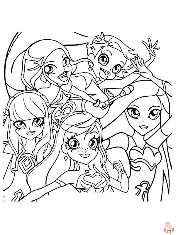 Coloriage Lolirock