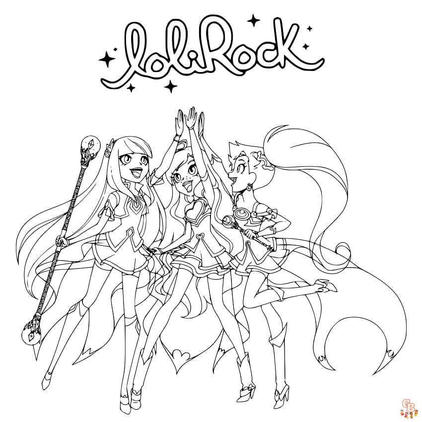 Coloriage Lolirock