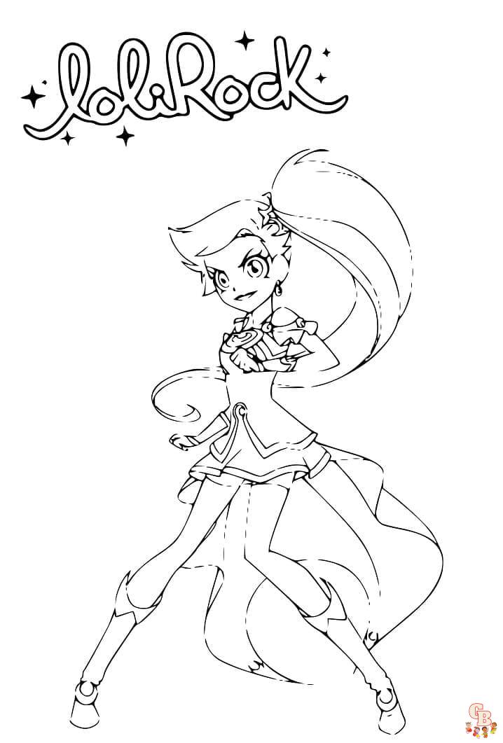 Coloriage Lolirock