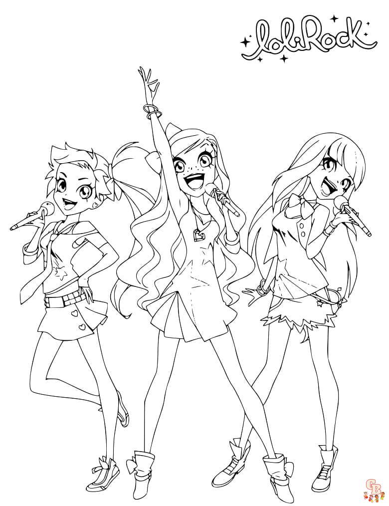 Coloriage Lolirock