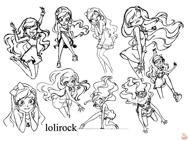 Coloriage Lolirock