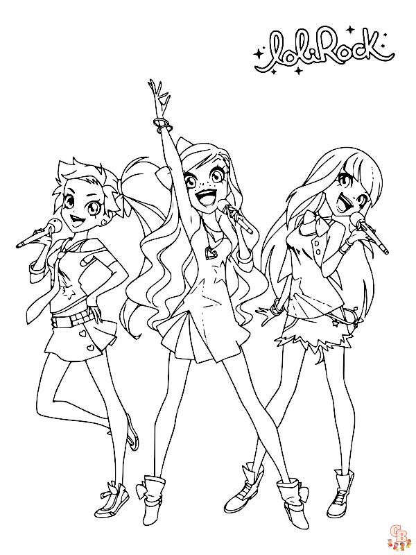 Coloriage Lolirock