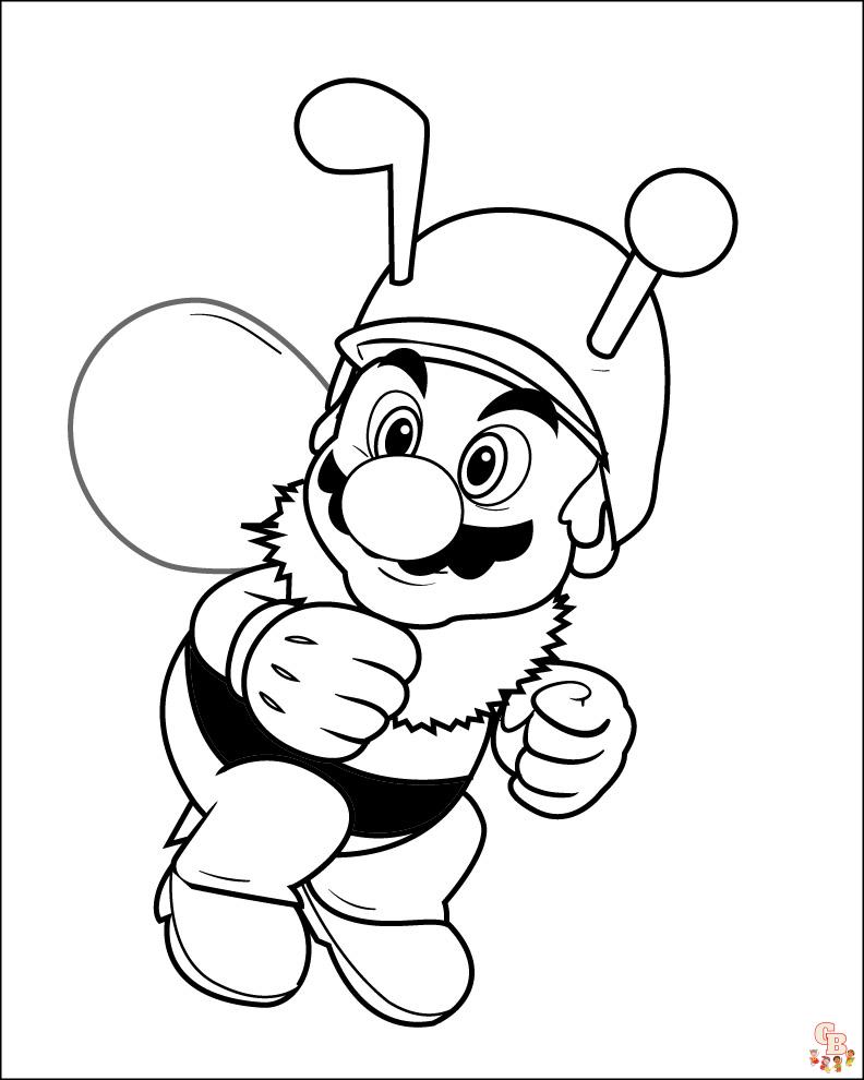 Coloriage Mario et Luigi