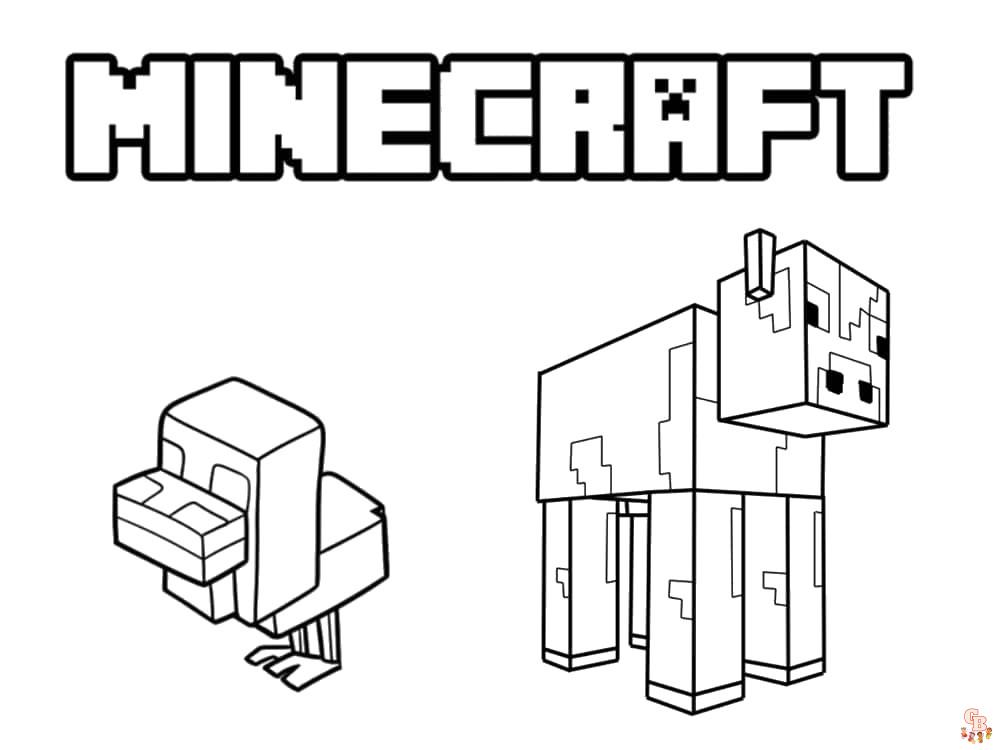 Coloriage Minecraft Steve