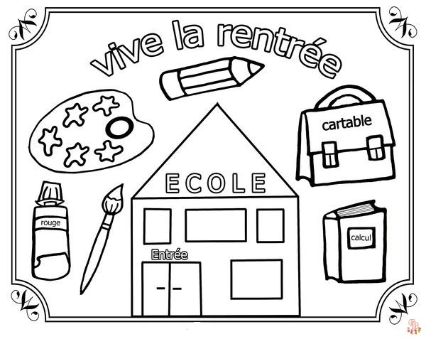 Coloriage Septembre