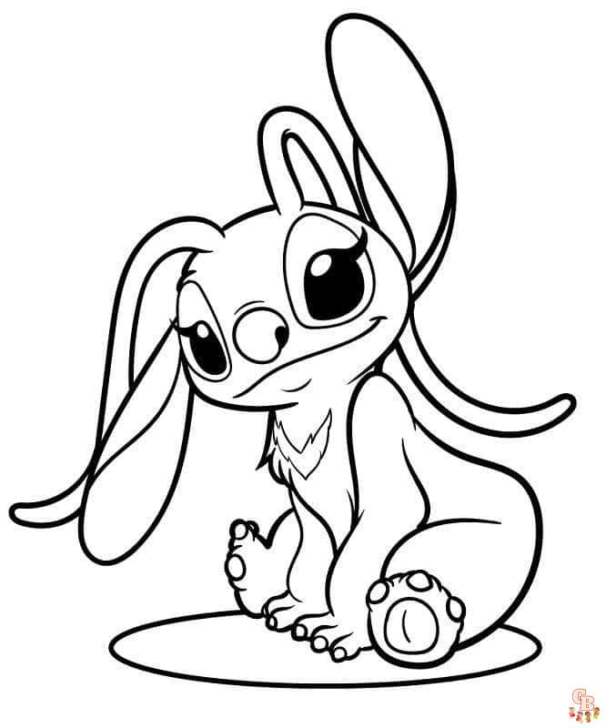 Coloriage Stitch