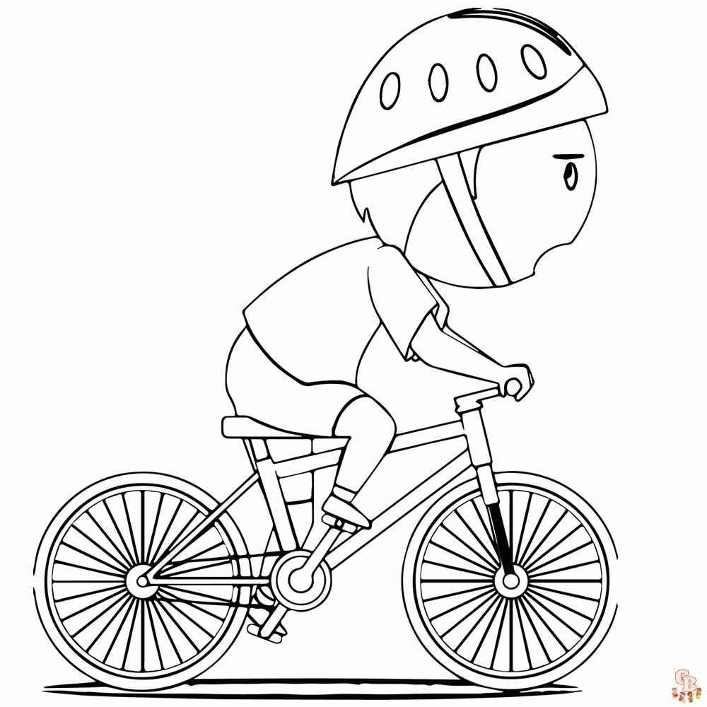 Coloriage Velo