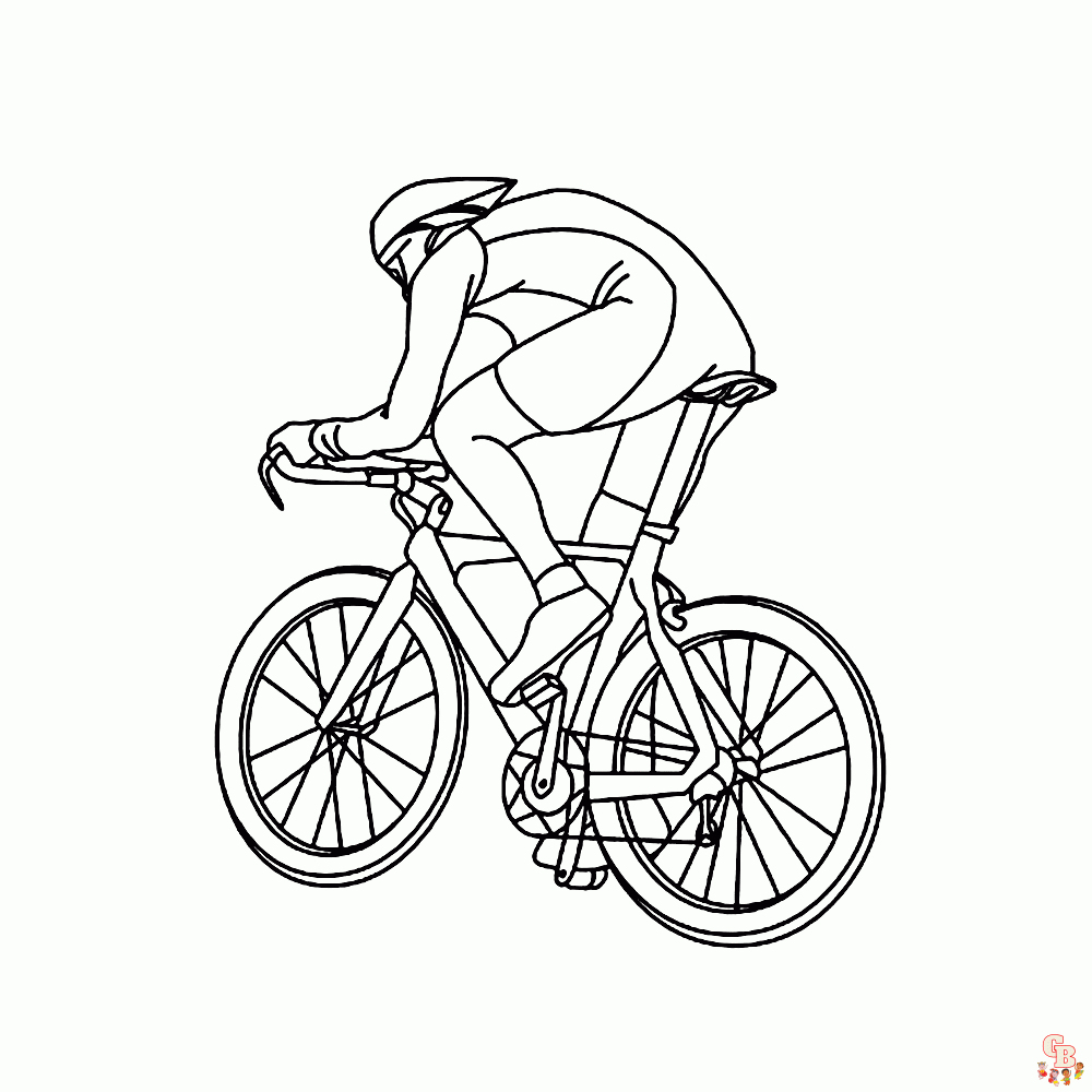 Coloriage Velo