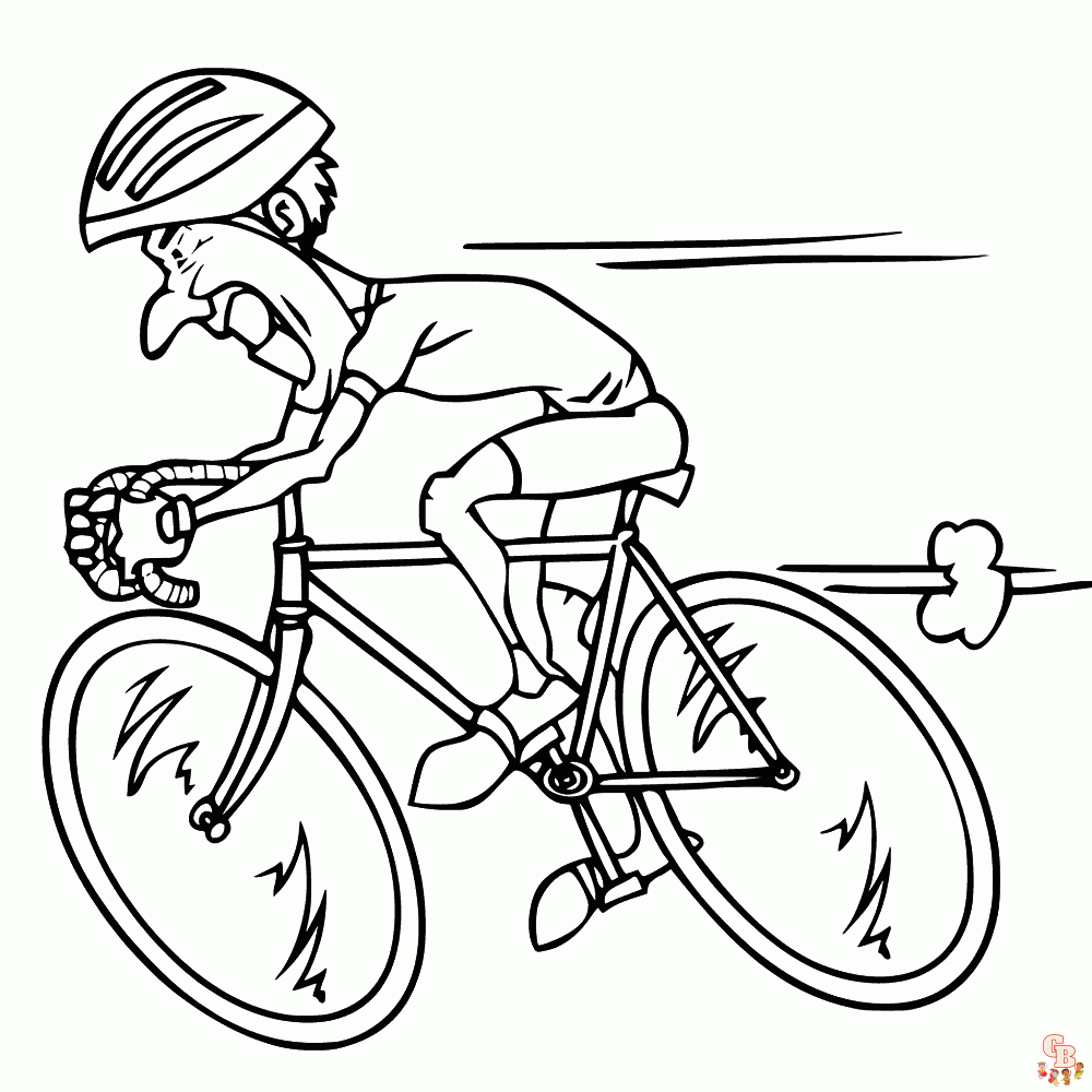 Coloriage Velo