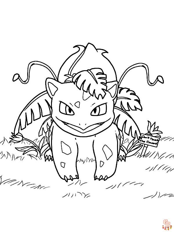 Coloriage Venusaur