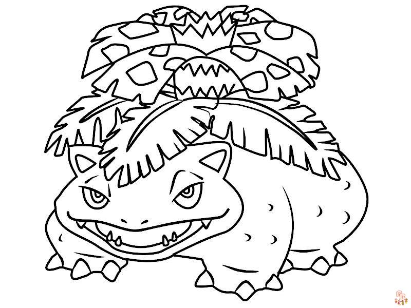 Coloriage Venusaur