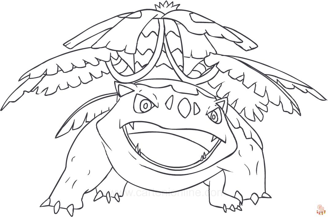 Coloriage Venusaur