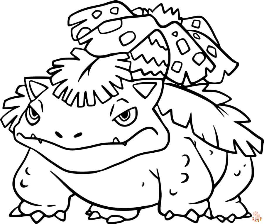 Coloriage Venusaur