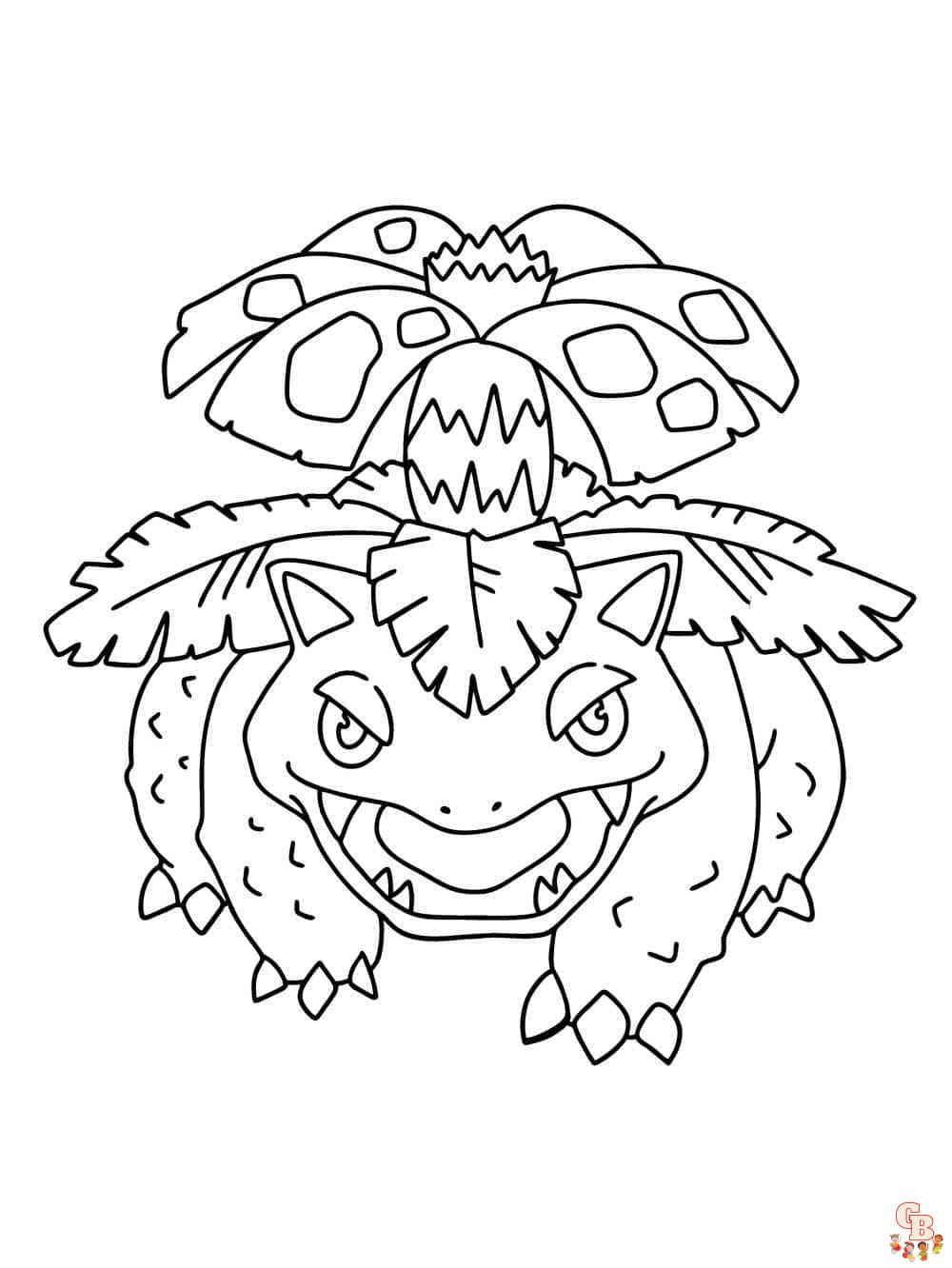 Coloriage Venusaur