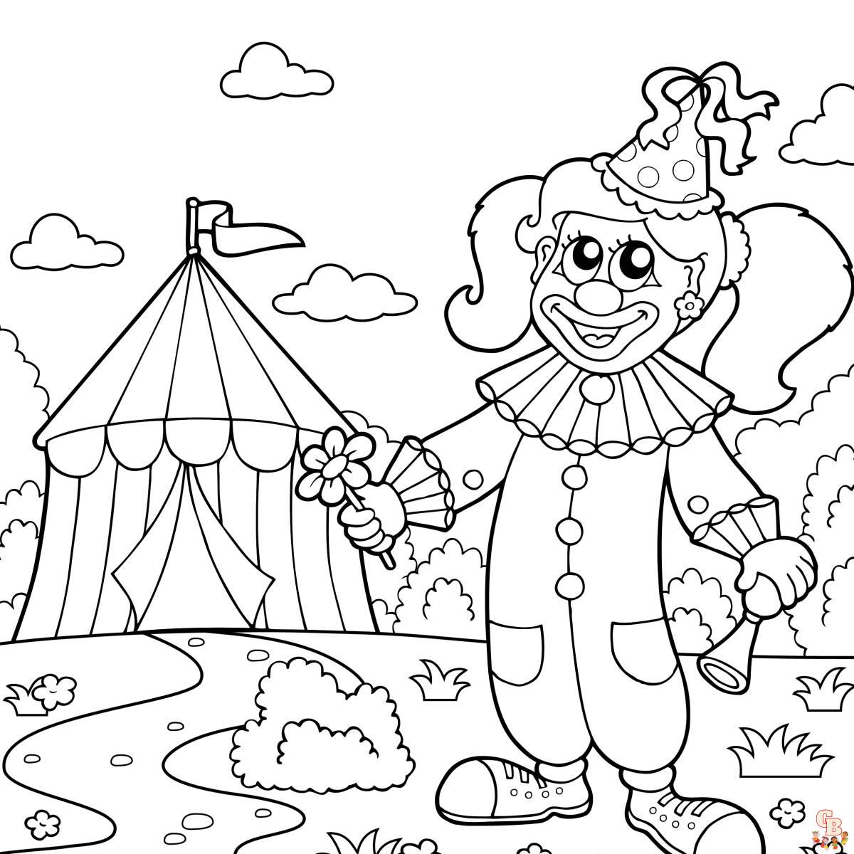 Coloriage cirque