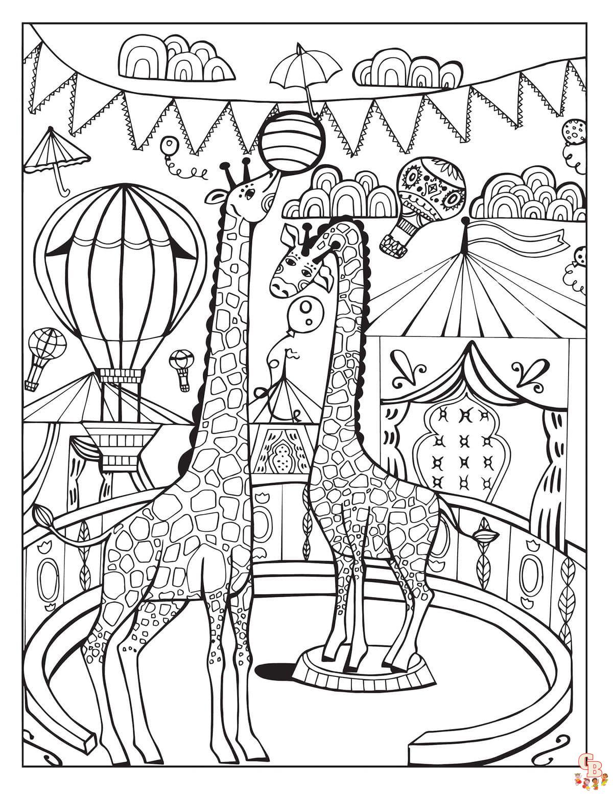 Coloriage cirque