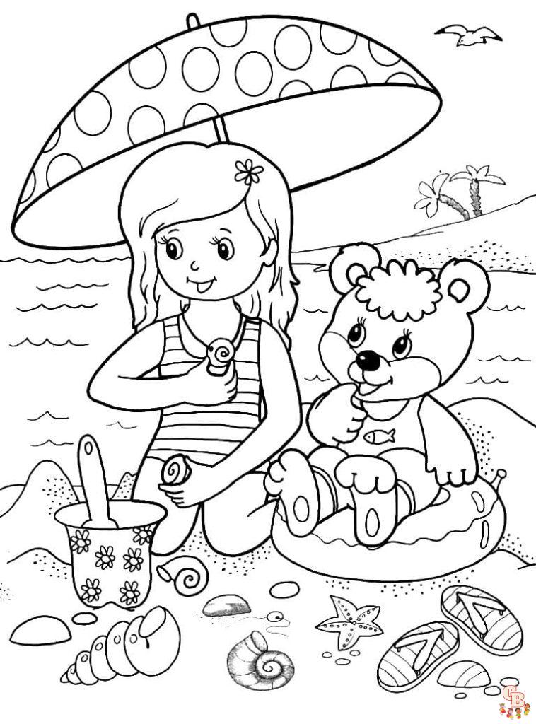 Coloriage jolis ete